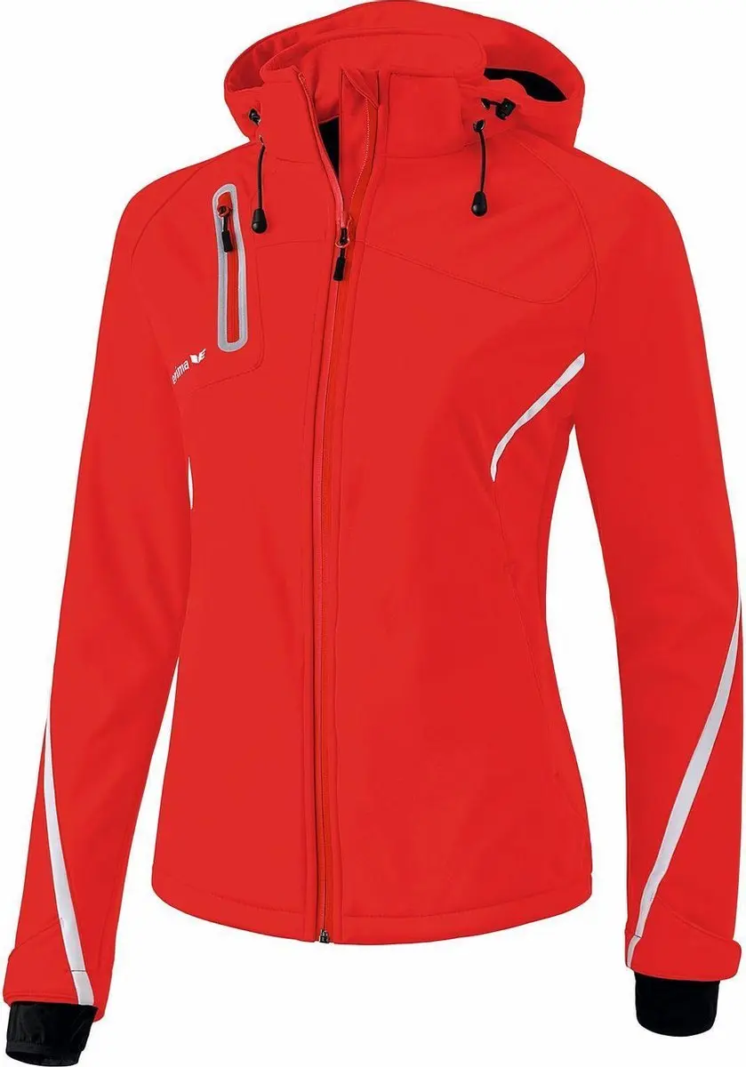 Erima Function Softshell Jack Dames - Rood Maat 40