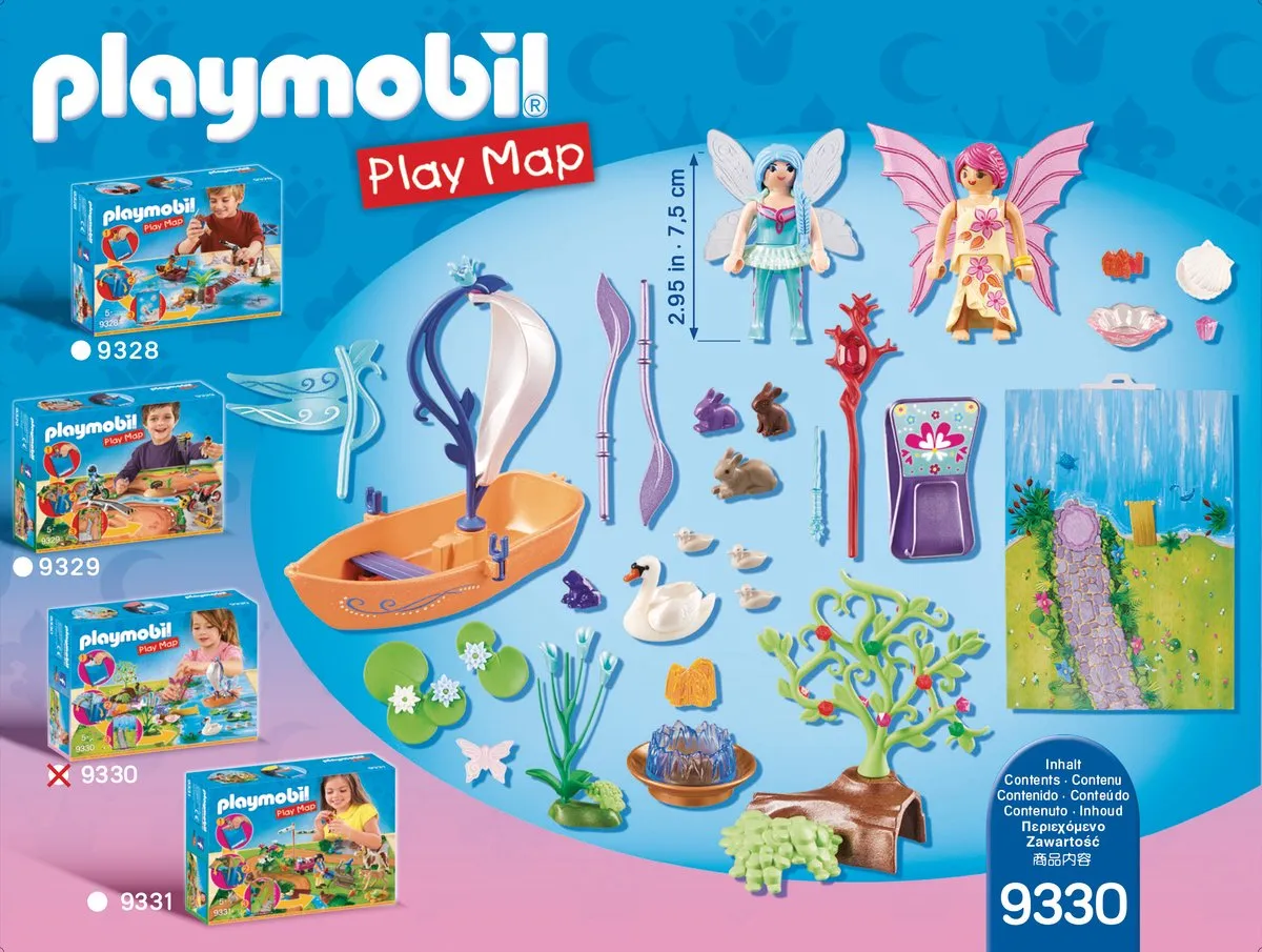 Playmobil Feeën met Plattegrond 9330 - Multicolor