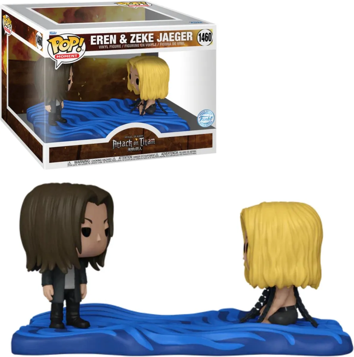 Funko Pop! Attack on Titan Eren & Zeke Jaeger Moment Exclusief 1460