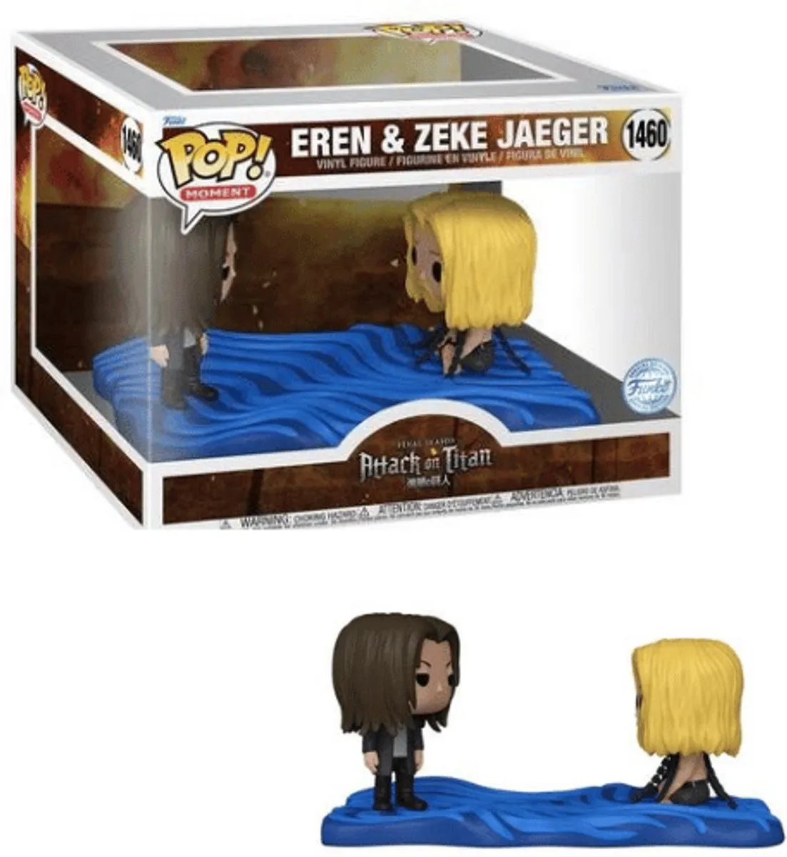 Funko Pop! Attack on Titan Eren & Zeke Jaeger Moment Exclusief 1460