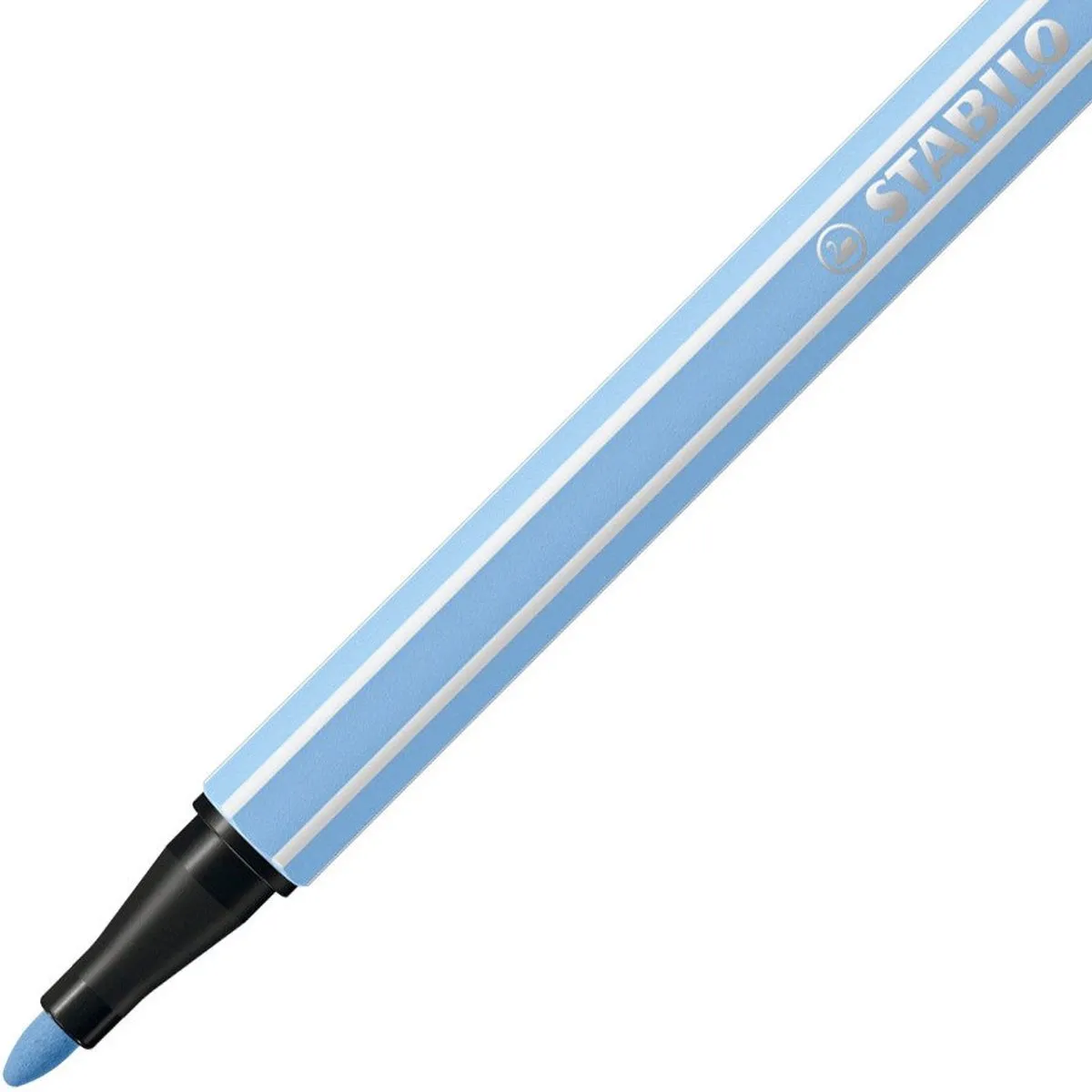 STABILO Pen 68 Premium Viltstift - Kobaltblauw Licht