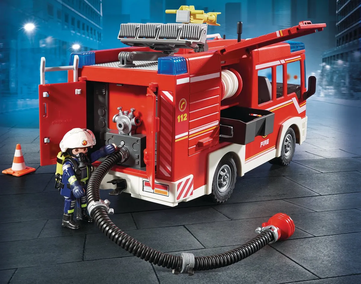 Playmobil City Action Brandweer Pompwagen 9464 - Multicolor