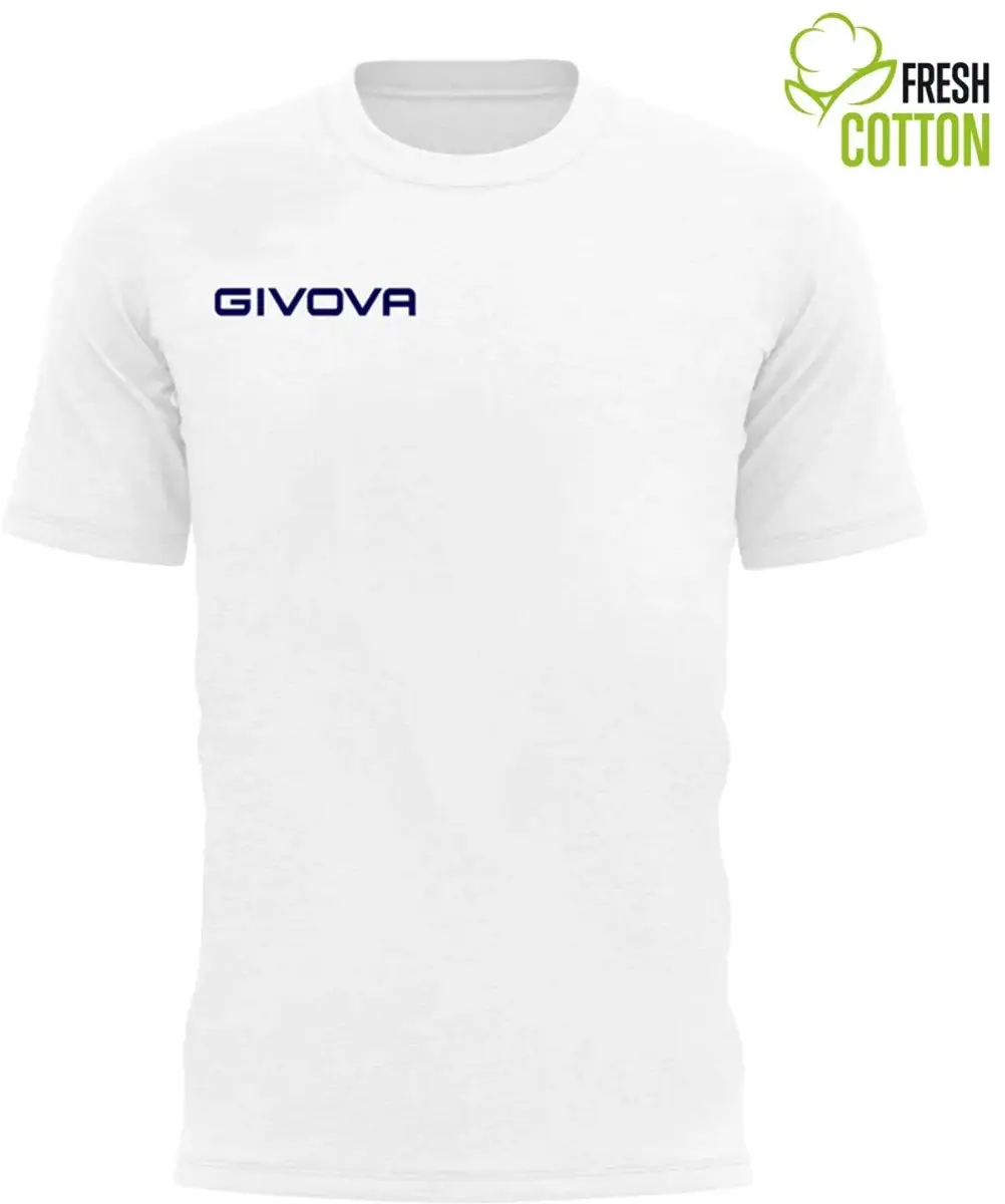 Givova Katoenen T-shirt Fris Wit - XL - afbeelding 4 van 4