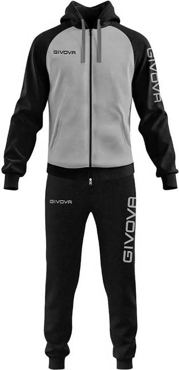 Givova Super King Trainingspak S - Grijs - afbeelding 2 van 3