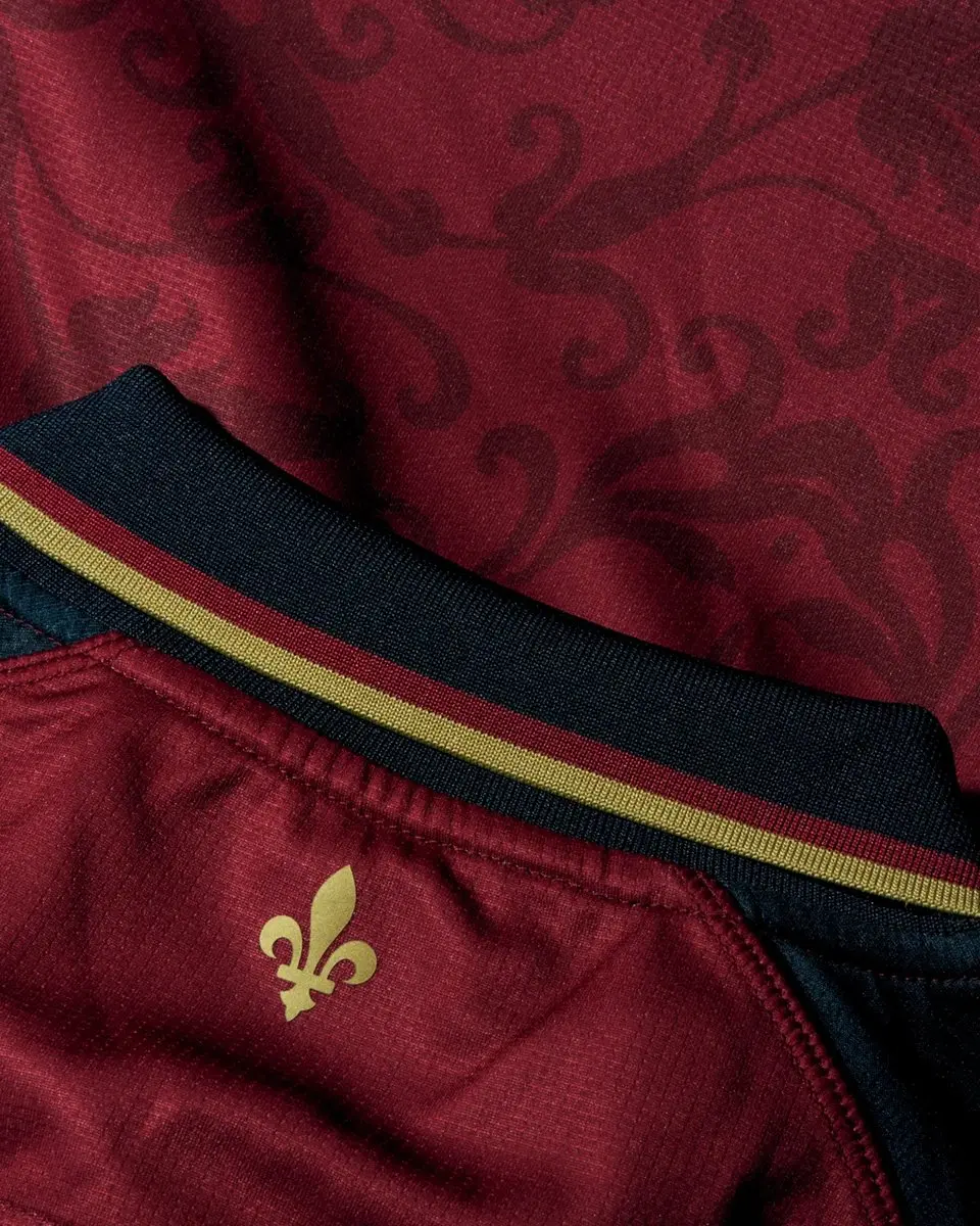Kappa FC Versailles 78 Uitshirt XXL - Rood/Blauw/Goud