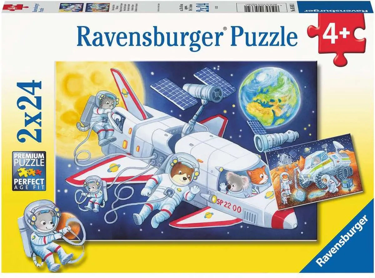 Ravensburger Animals in Space Legpuzzel 48 Stuks