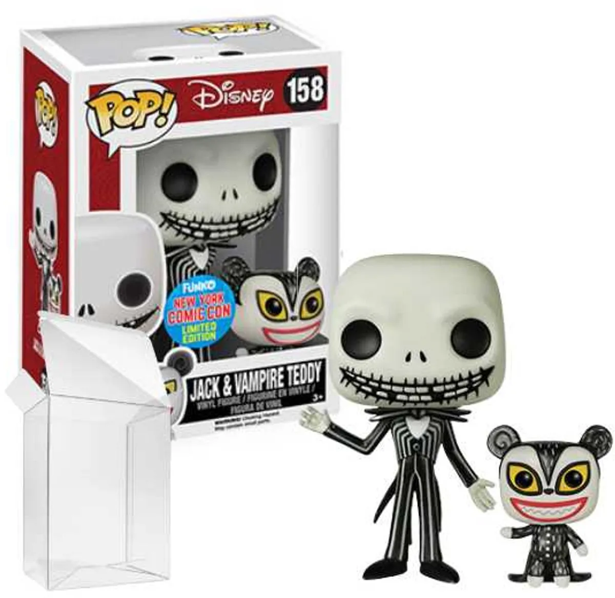 Funko Pop! Disney NBC Jack & Vampire Teddy #158