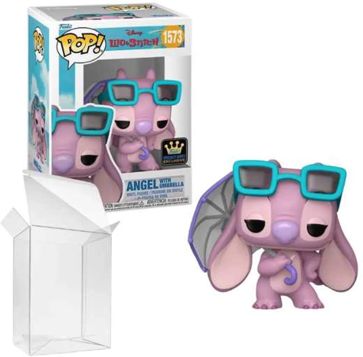 Funko Pop! Disney Lilo & Stitch Angel with Umbrella #1573 - Multicolor