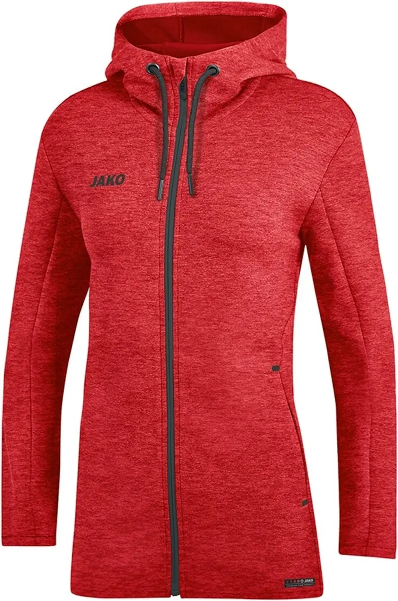 Jako Premium Basics Damesjas Met Kap