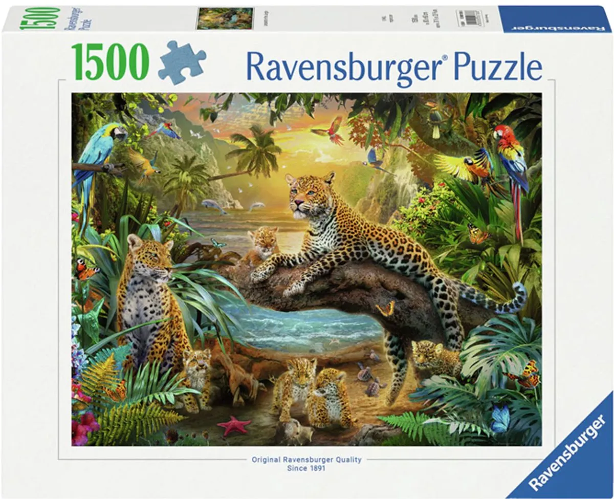Ravensburger Luipaarden in de Jungle Legpuzzel 1500 Stuks - 12000738
