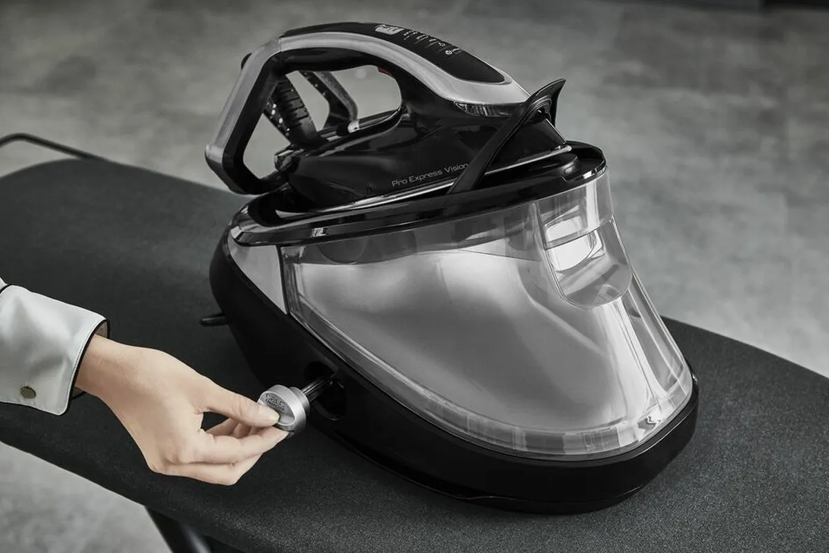 Tefal Pro Express Vision GV9821 - Stoomgenerator - 3000W - Zwart/Zilver