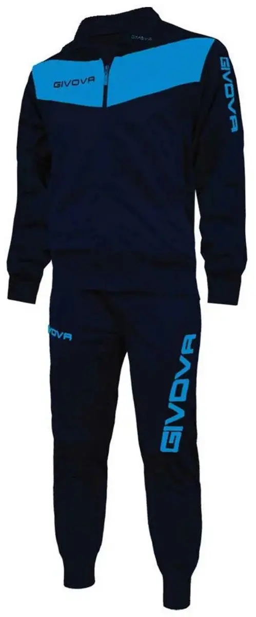Givova Visa Trainingspak 3XL - Blauw
