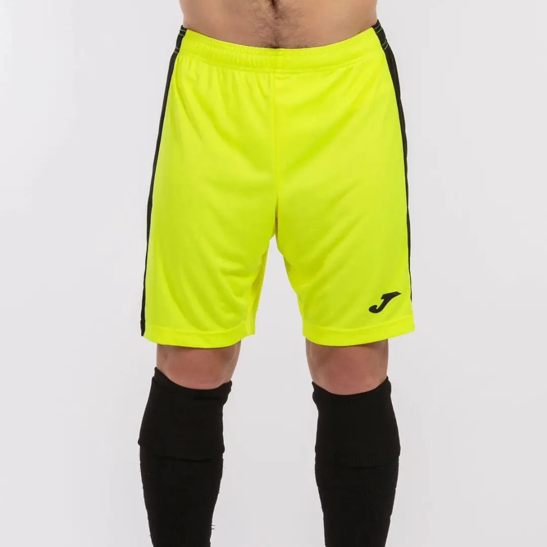Joma Maxi Short Heren - Fluogeel/Zwart XL