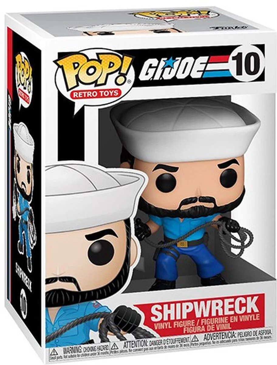 Funko Pop! GI Joe Shipwreck #10 - Veelkleurig