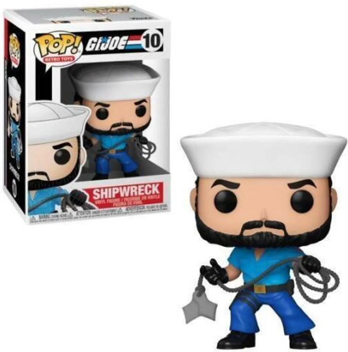 Funko Pop! GI Joe Shipwreck #10 - Veelkleurig