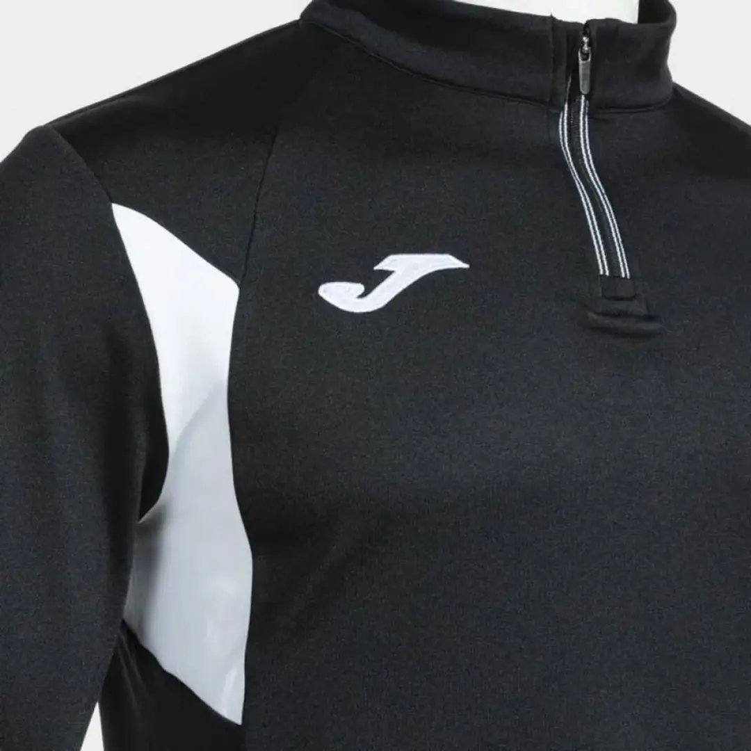 Joma Winner III Sweatshirt - Zwart/Wit - 9-10 jaar