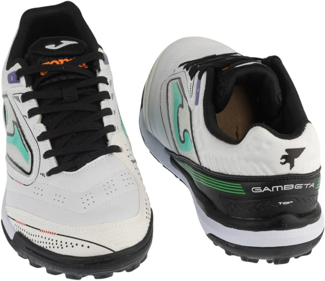 Joma Gambeta 26 GAMS TF Voetbalschoenen - Wit - Maat 40 - afbeelding 5 van 5