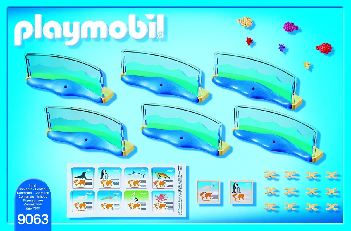 Playmobil 9063 Zeedieren Bassin - Multicolor