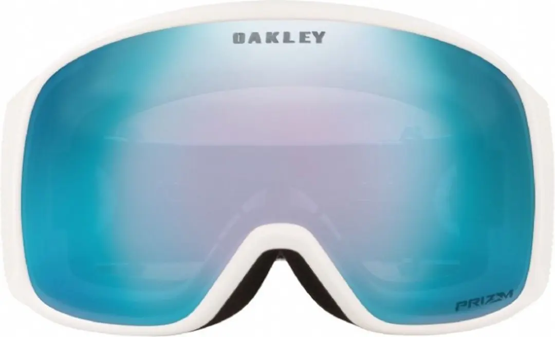 Oakley Flight Tracker L OO7104-26 Skibril - Mat Wit - Blauwe Lens - afbeelding 5 van 6
