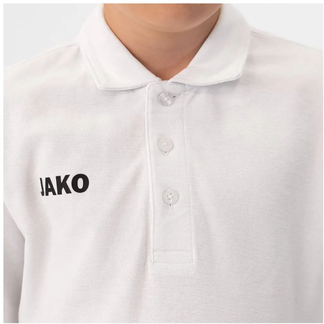 Jako Base Polo Kinderen 152 - Wit