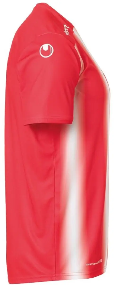 Uhlsport Stripe 2.0 Shirt Korte Mouw Kinderen 164 - Rood/Wit