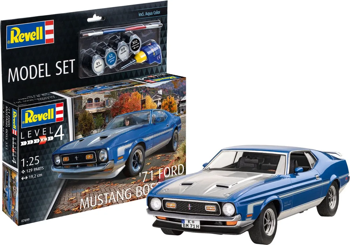 Revell 67699 Ford Mustang Boss 351 Modelbouwpakket
