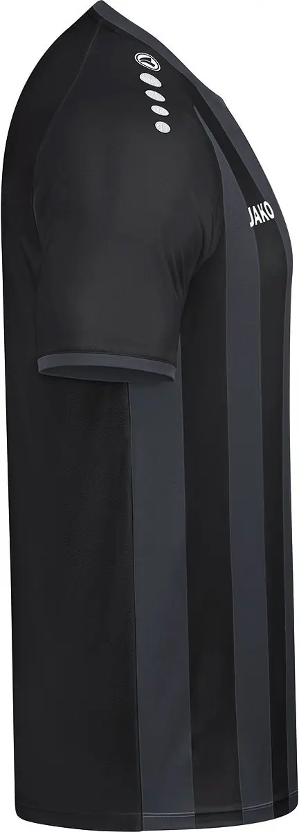 JAKO Inter Shirt Korte Mouw Kinderen 140 - Antraciet/Zwart