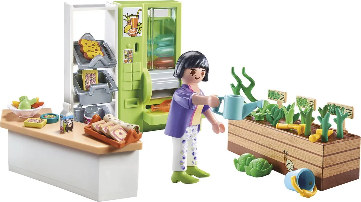 Playmobil City Life Verkoopstand 71333 - Multicolor