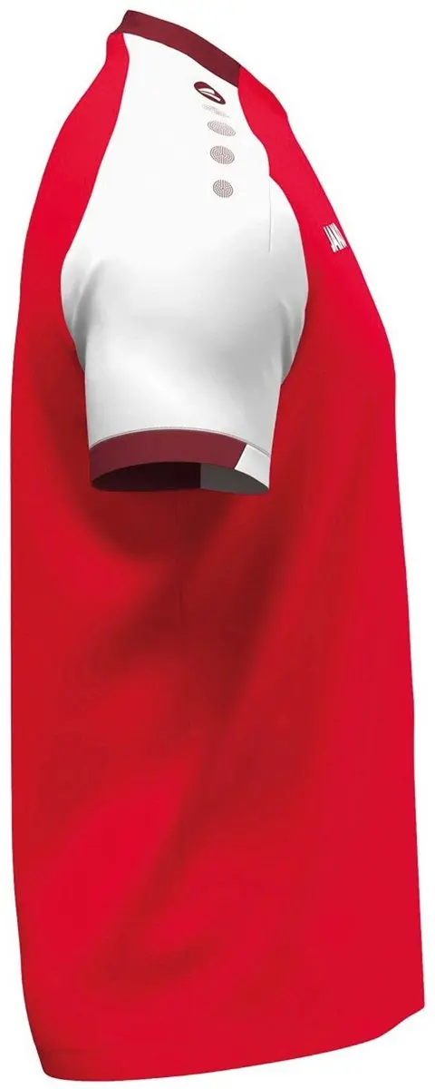 JAKO Dynamic Shirt Heren M - Rood/Wit