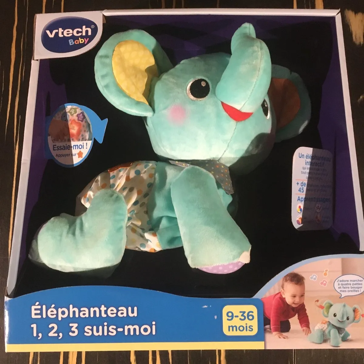 Vtech Elephanteau 123 Suis-Moi