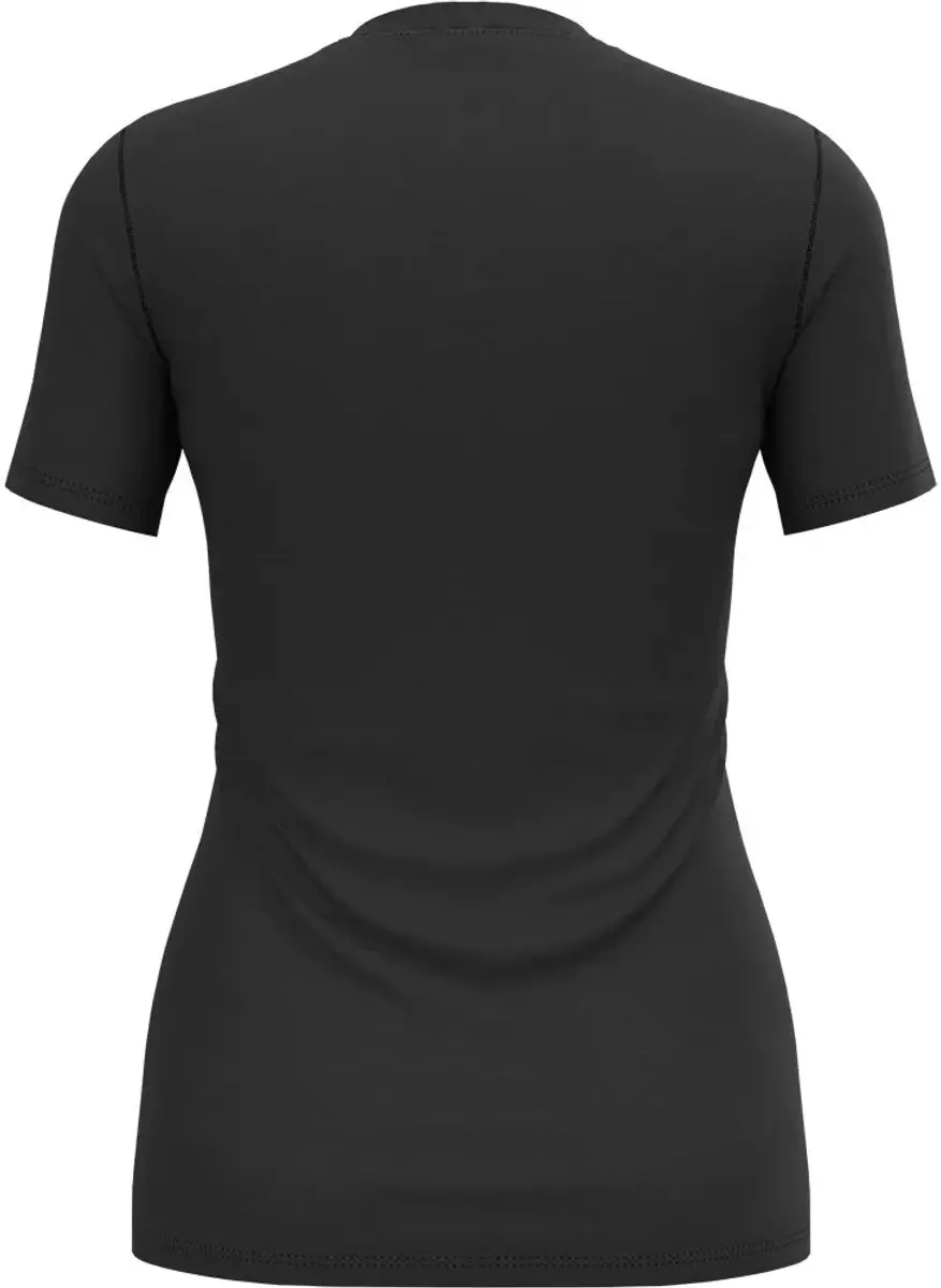 ODLO Natural Merino 160 Dames Shirt - Maat M - Zwart