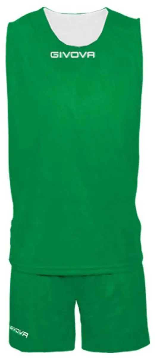 Givova Double Set Zonder Mouwen Groen,Wit 3XL