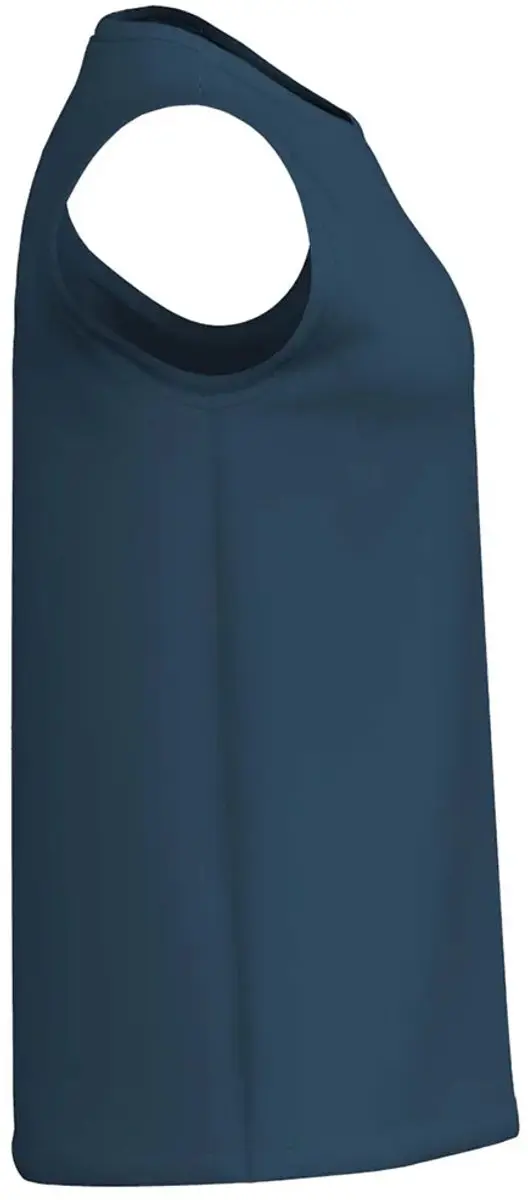 Kappa Cadwal Poly Mouwloos T-shirt - M - Blauw
