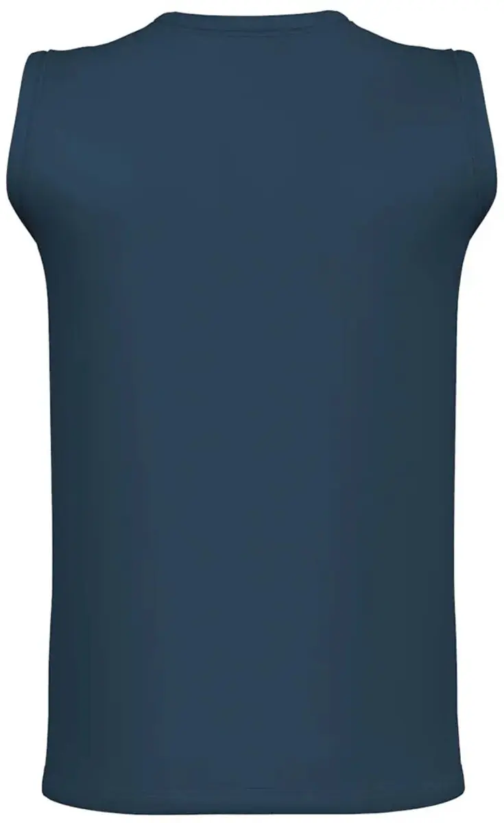 Kappa Cadwal Poly Mouwloos T-shirt - M - Blauw