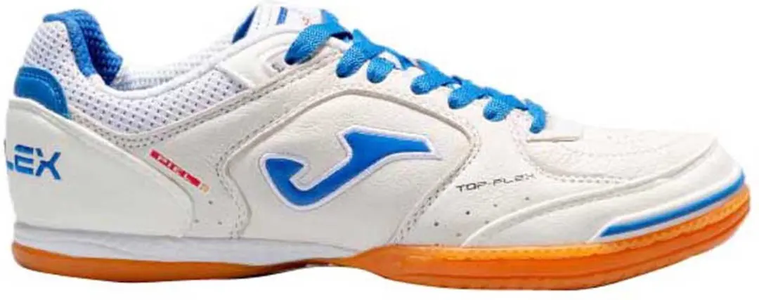 Joma Top Flex In Zaalschoenen Wit,Blauw EU 37 Jongens,Meisjes