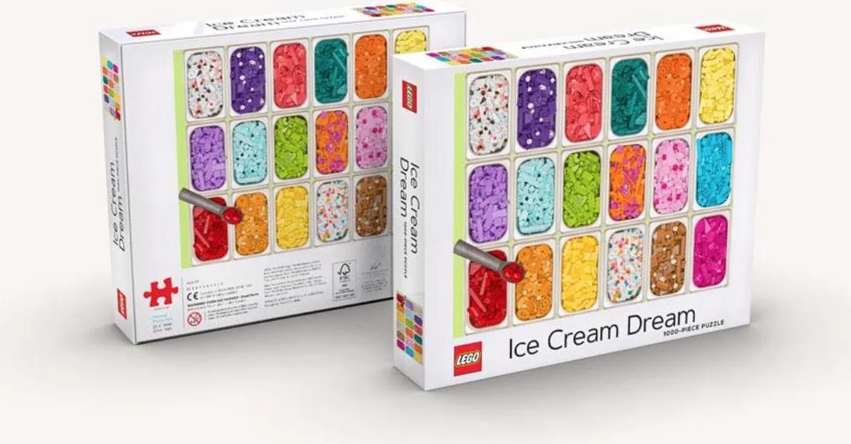 LEGO Ice Cream Dreams Puzzel 1000 Stuks - 51795