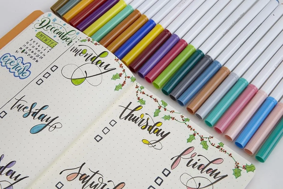 Crayola Supertips Viltstiften 100 Stuks - Veelkleurig