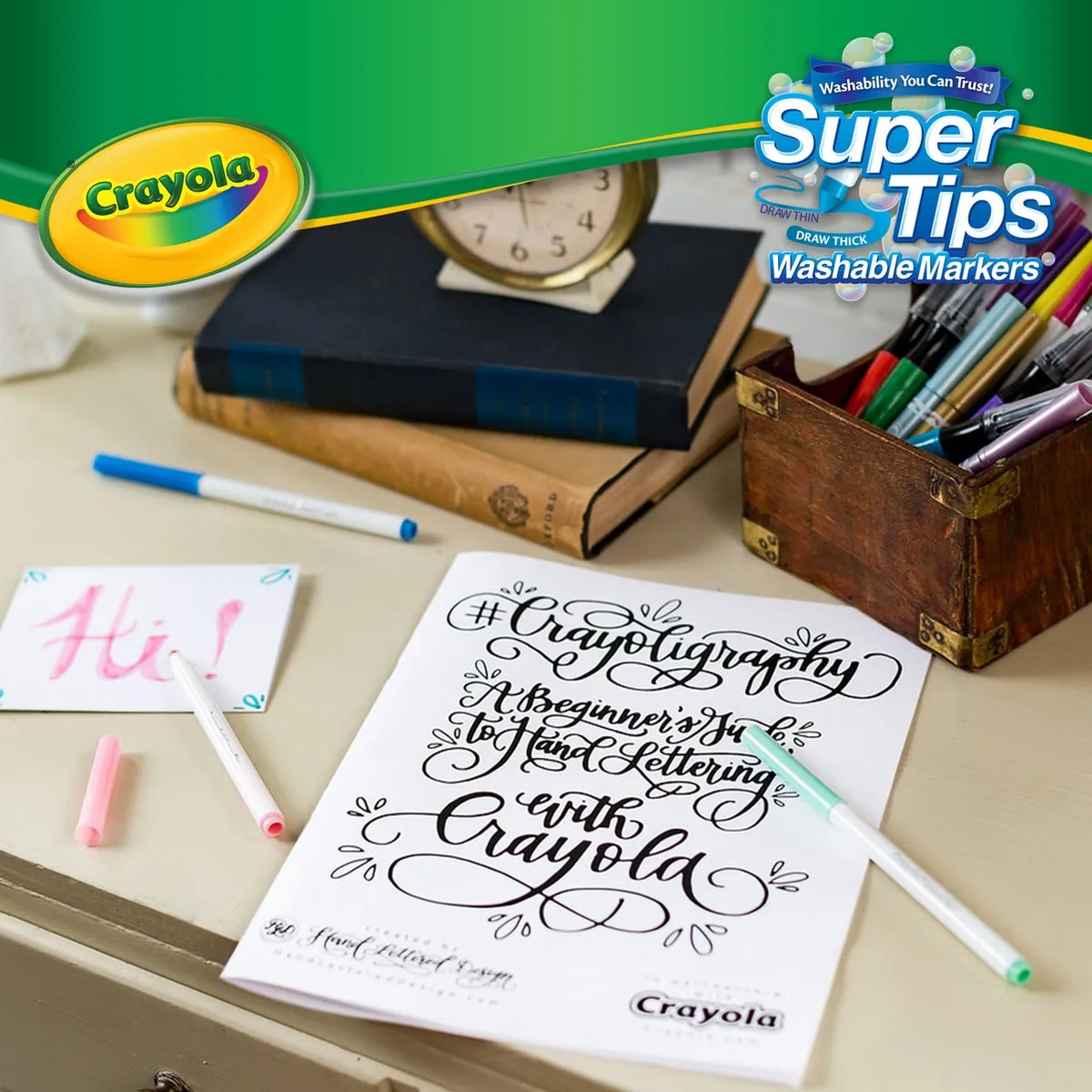 Crayola Supertips Viltstiften 100 Stuks - Veelkleurig