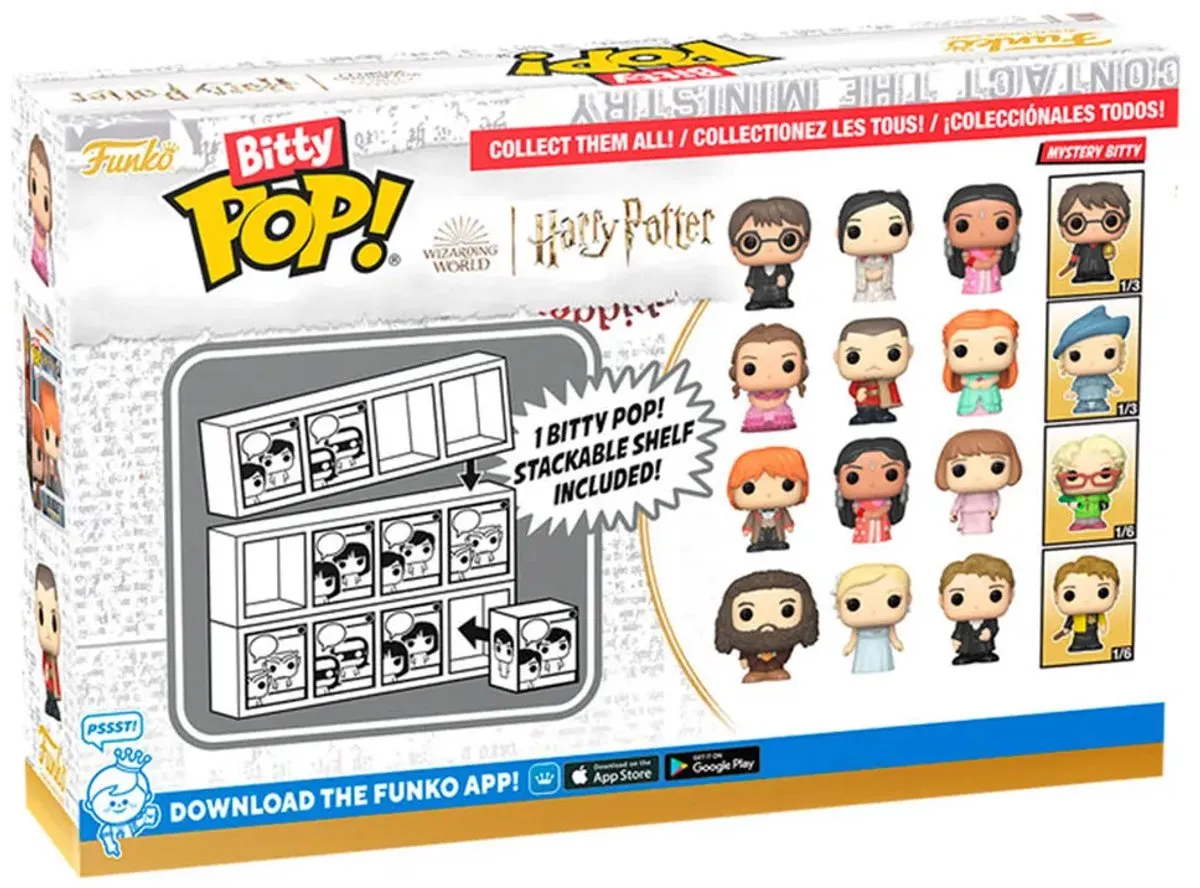 Funko Bitty Pop Harry Potter - Hermione 4-pack - Multicolor - afbeelding 6 van 6