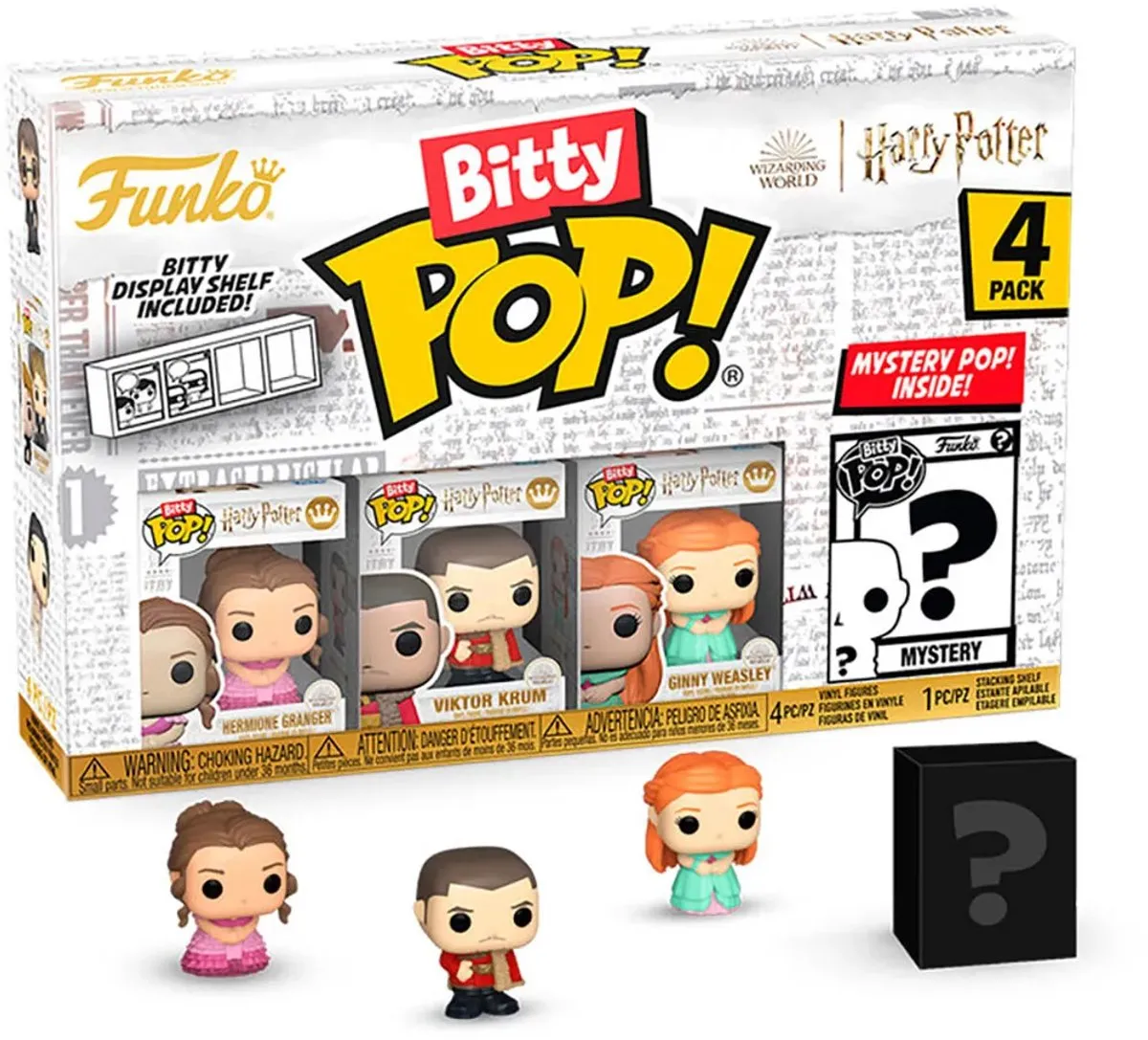Funko Bitty Pop Harry Potter - Hermione 4-pack - Multicolor