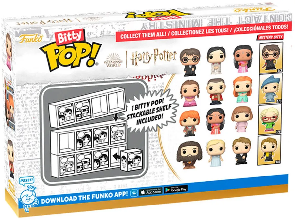 Funko Bitty Pop Harry Potter - Hermione 4-pack - Multicolor