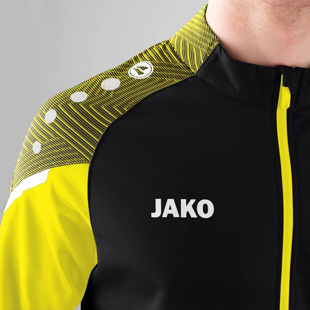 Jako Performance Polyestervest Heren XL - Zachtgeel/Zwart