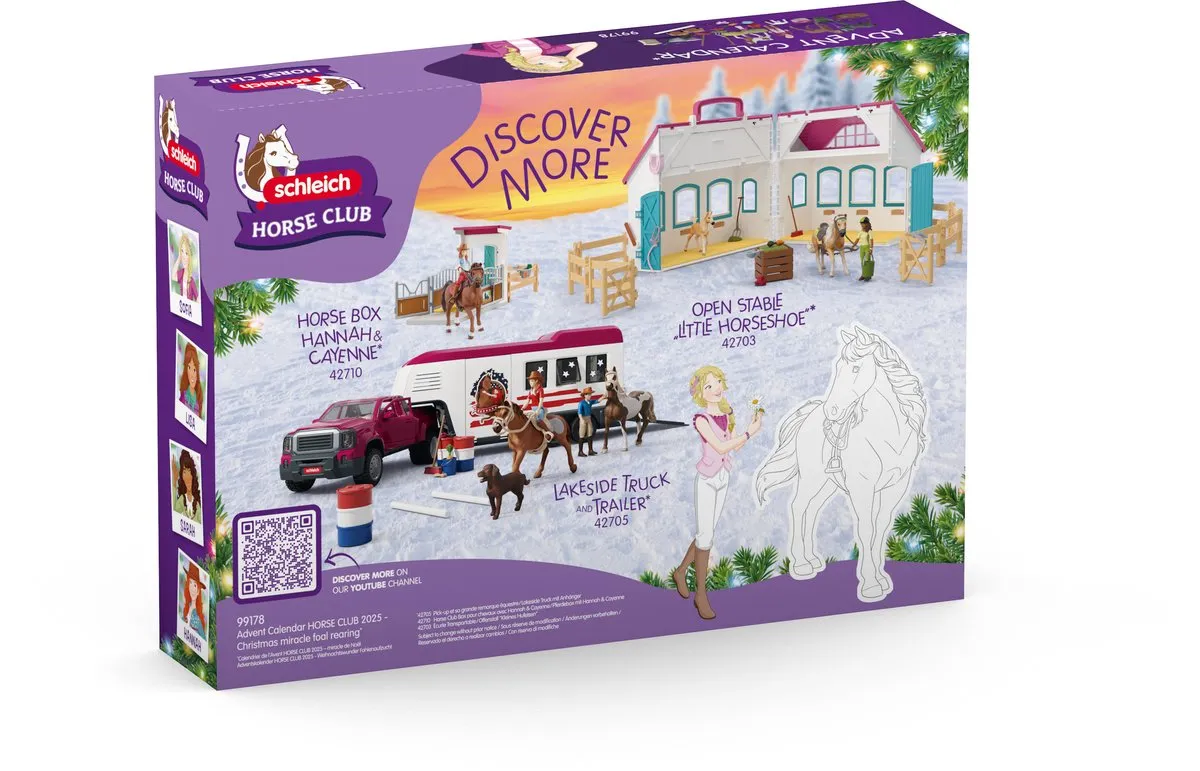 Schleich Horse Club Adventskalender 2025 - 99178