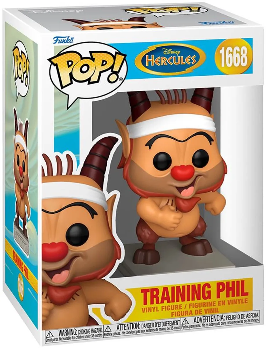 Funko Pop! Hercules Training Phil - Vinylfiguur 1668