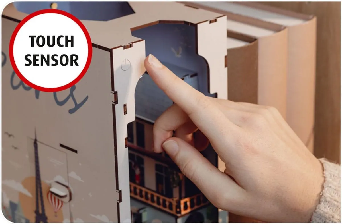 Revell Paris Tiny Adventures Book Nook Puzzels 23cm - REV00539 - Multicolor