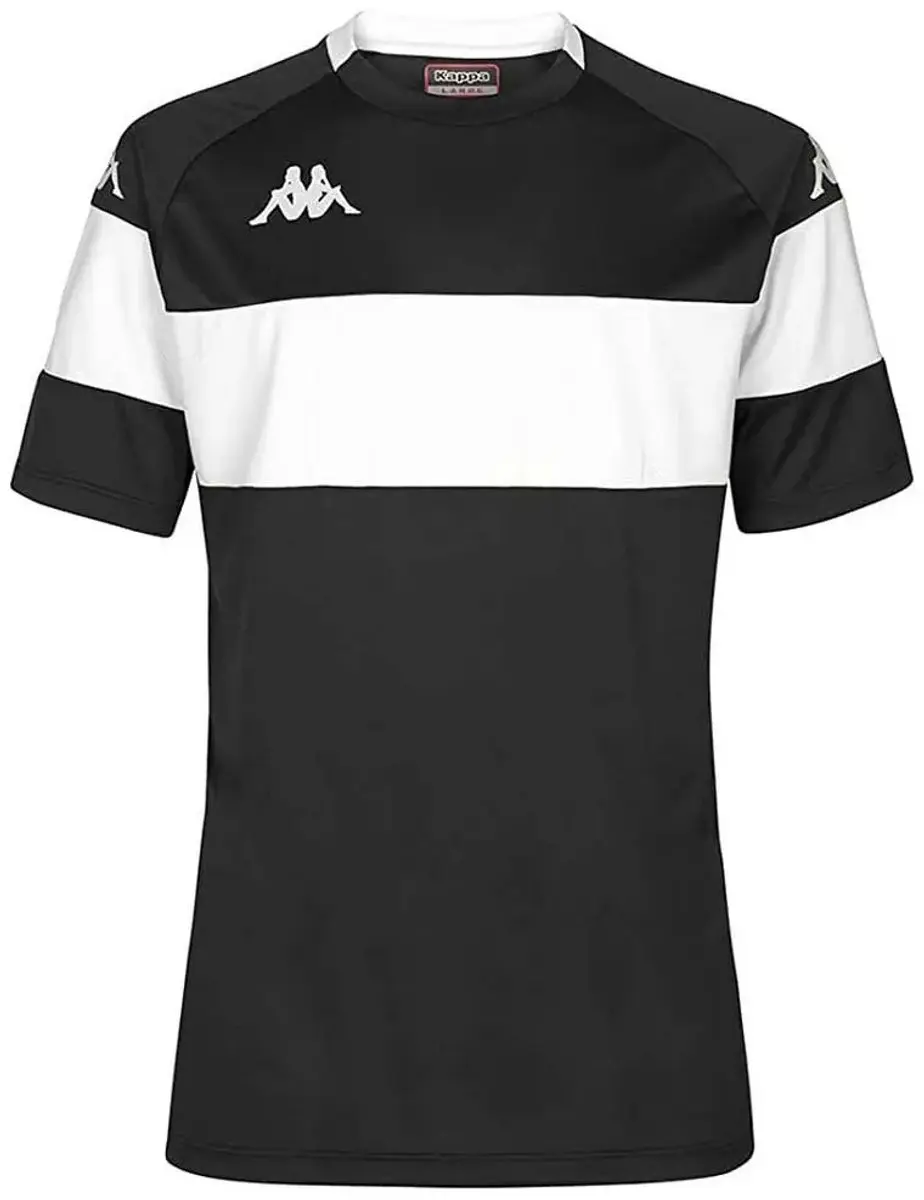 Kappa Dareto T-shirt 10 jaar - Zwart/Wit