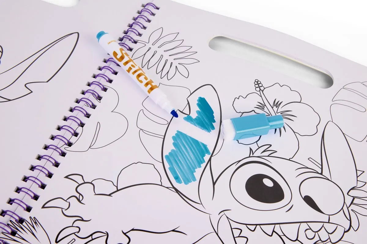 Disney Stitch Wipe-Clean Activity Set - 40 Bladen