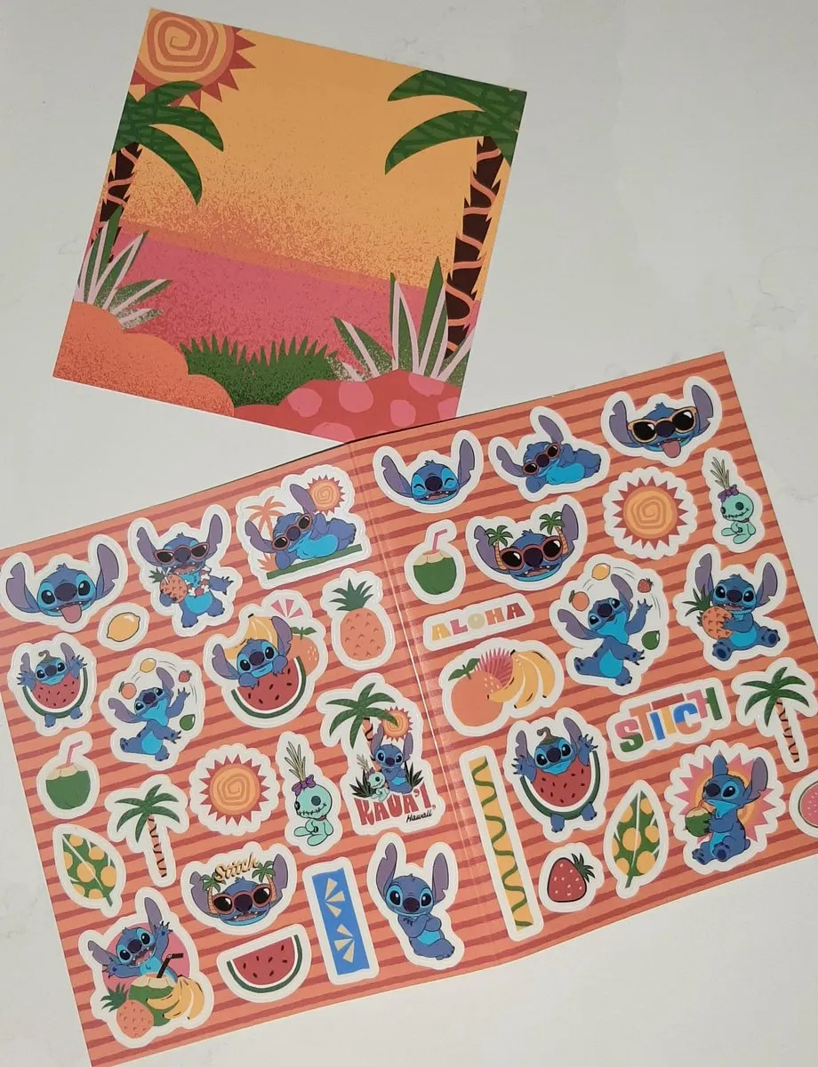 Disney Stitch Raamstickers - 38 Stuks