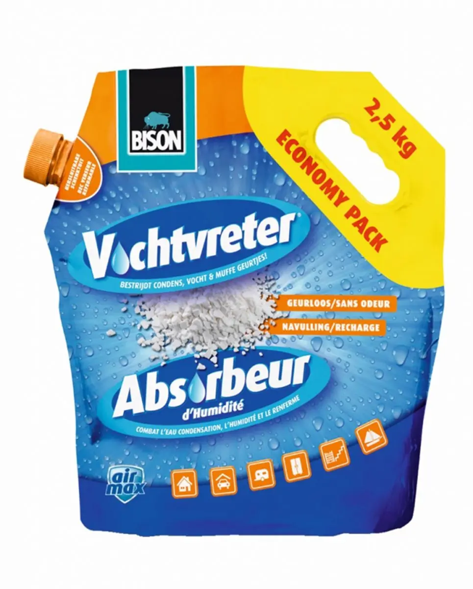 Bison Vochtvreter Losse Kristallen 5kg