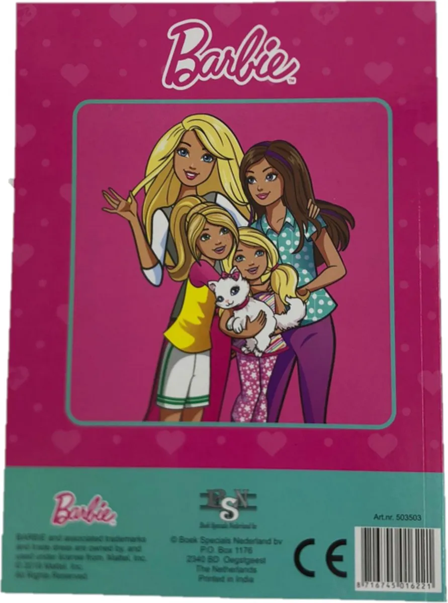 Barbie Colorama Kleurboek Met Vriendinnen - Multi